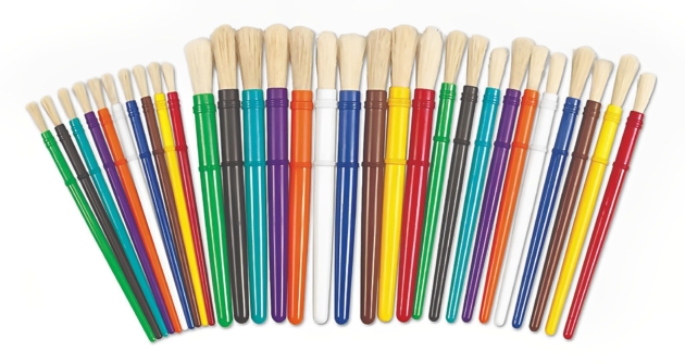 ALL-PURPOSE PAINT BRUSH ASSORTMENT SET OF 30