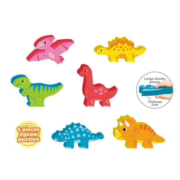 Dinosaurs Foam Chunky Jigsaw