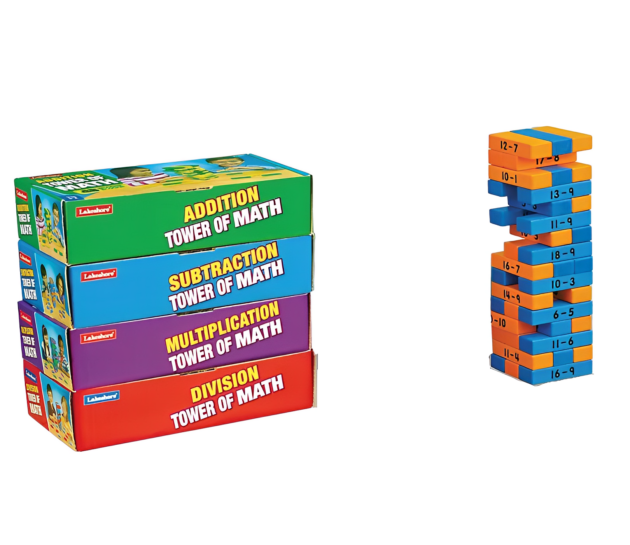 TOWER OF MATHS GAME – COMPLETE SET