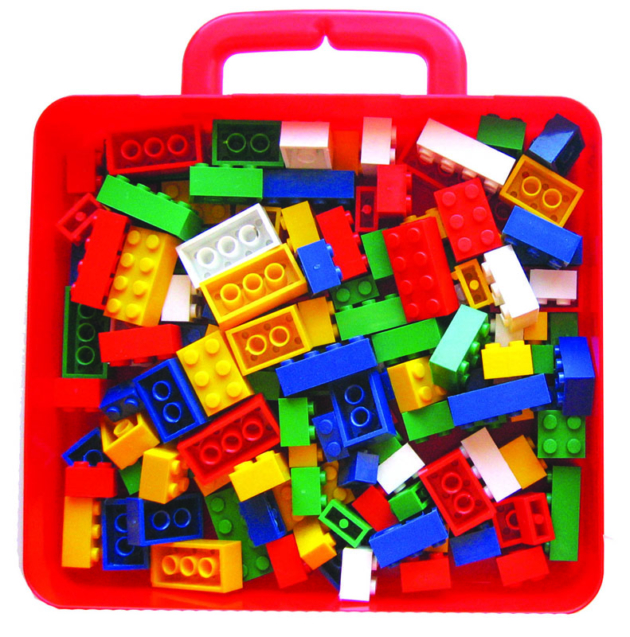 BASIC BLOCKS & BASEPLATE IN CASE 300 PIECE