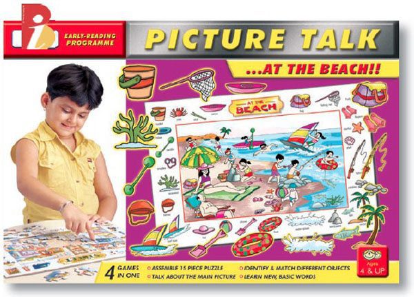 PICTURE TALK - AT THE BEACH
