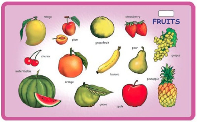 PLAY AND LEARN PUZZLES- FRUITS