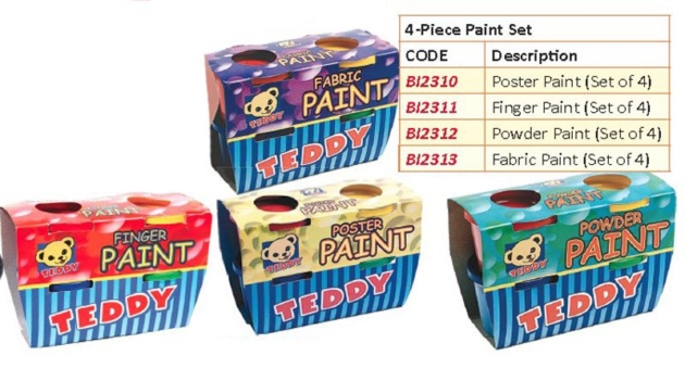 FABRIC PAINTS SET OF 4