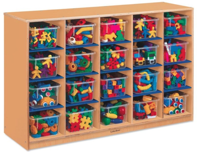 CLASSIC BIRCH 20-CUBBY STORAGE UNIT