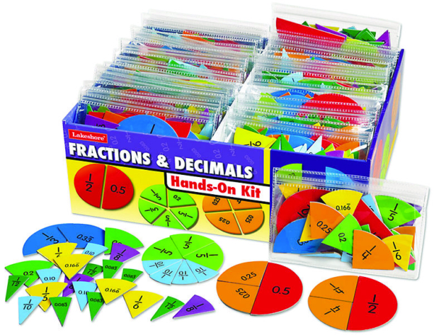 FRACTIONS AND DECIMALS TEACHING KIT