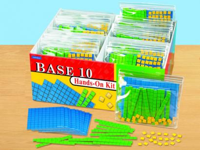 Base 10 Kit Math BASE 10 HANDS-ON KIT - Brite Idea