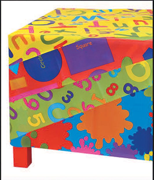 LETTERS SPLASH MAT