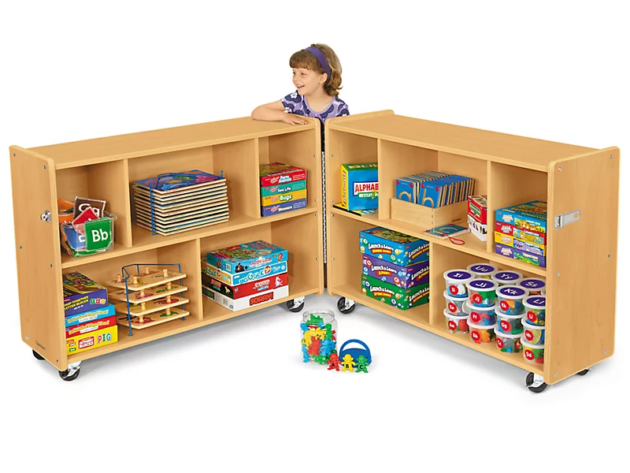 MOBILE FOLD AND ROLL BOOK CENTER