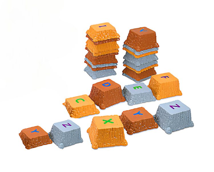 GIANT ALPHABET STEPPING STONES