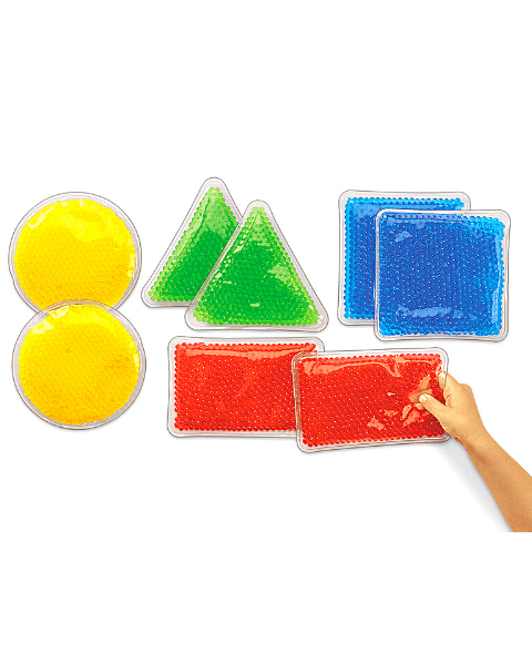GEL-BEAD SENSORY SHAPES- SET OF 8 - Image 2
