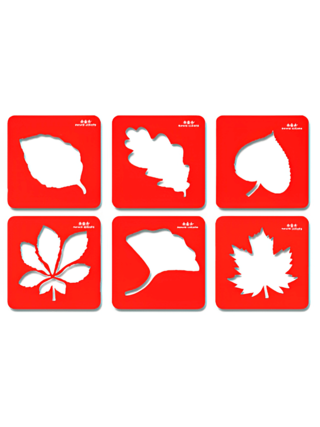 LEAVES STENCIL