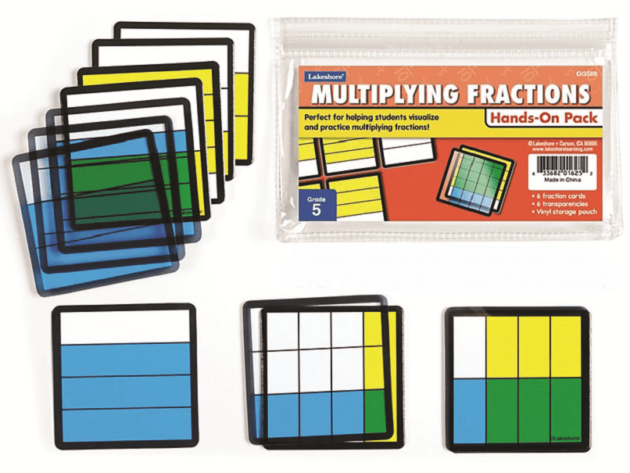 MULTIPLYING FRACTIONS HANDSON STUDENT PACK