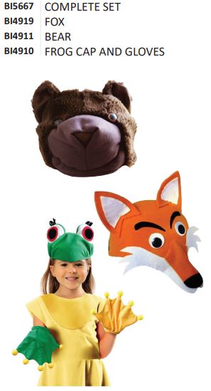 WILD ANIMAL HATS
