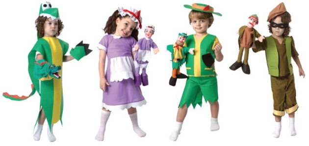 STORY-TELLING DRESS-UP KIT - SET OF 4