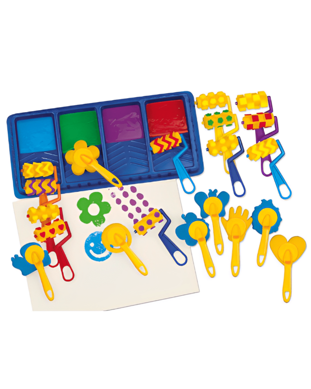 SPONGE PAINTING DESIGN