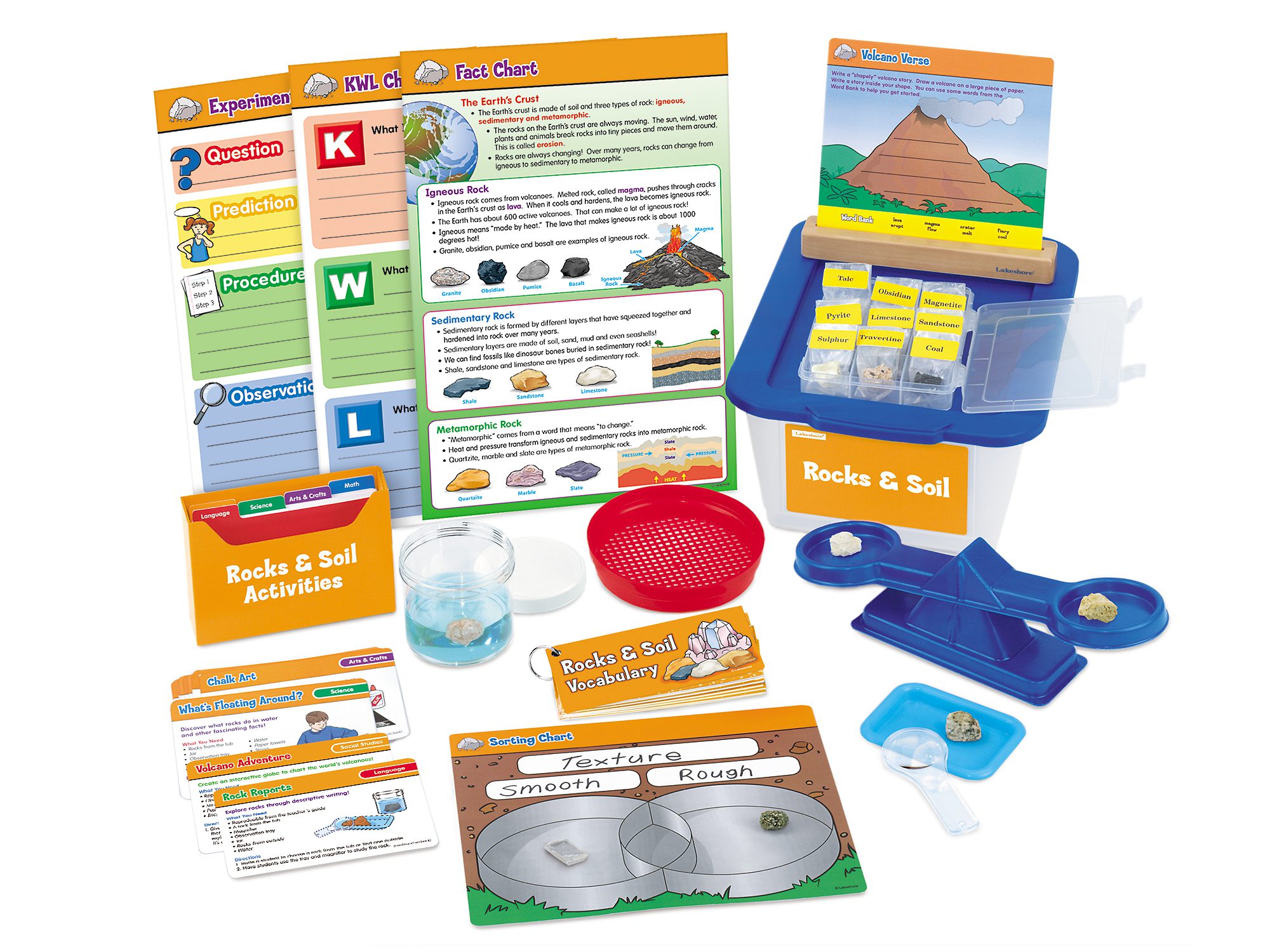 ROCKS & SOIL ACTIVITY TUB