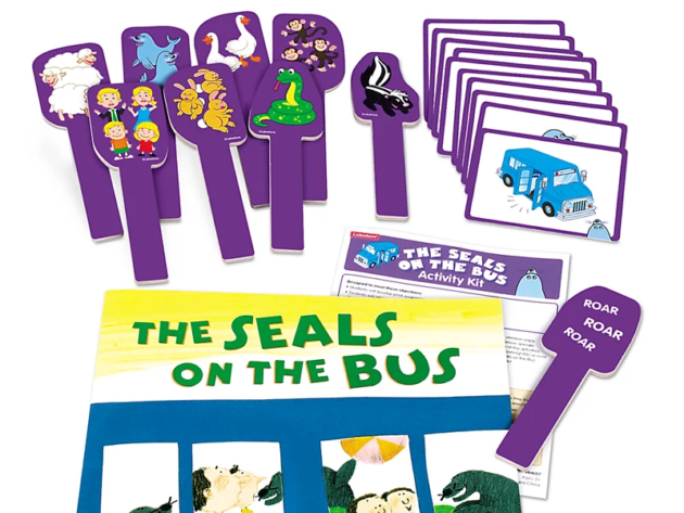 THE SEALS ON THE BUS BIG BOOK ACTIVITY KIT