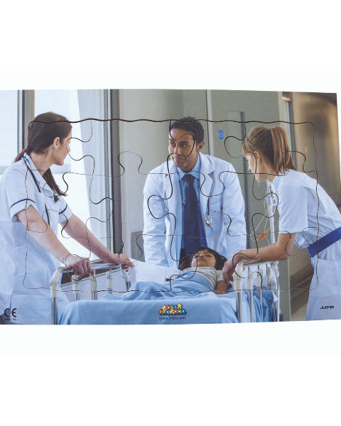 Tray Puzzle - Doctor - 12 Piece