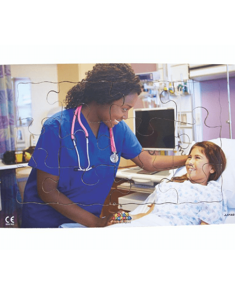 Tray Puzzle - Nurse - 12 Piece