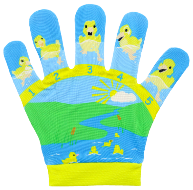 FIVE LITTLE DUCKS SONG MITT