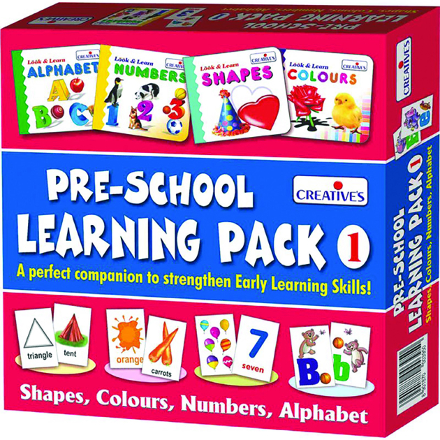 Pre-School Learning Pack Grade R-3
