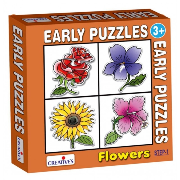 Early Puzzles Flowers
