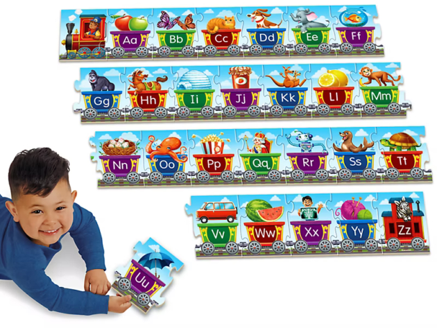 Alphabet Photos Floor Puzzle