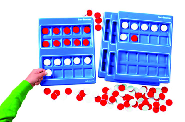 HANDS-ON TEN-FRAMES- SET OF 4