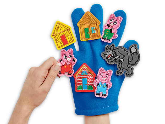 STORYTELLING PUPPETS - THREE LITTLE PIGS