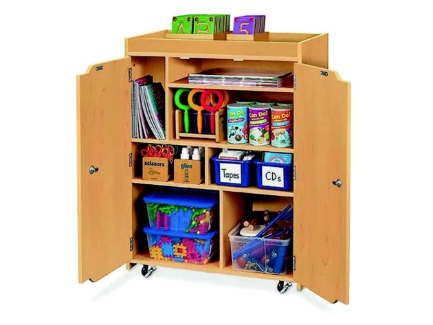 HEAVY-DUTY MOBILE TEACHING CABINET
