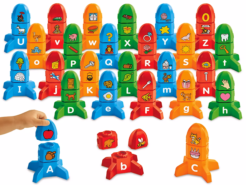 LEARNING ROCKETS ALPHABET