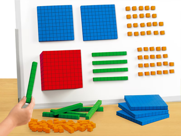 Giant Math Blocks Giant Magnetic Place Value Blocks - Brite Idea
