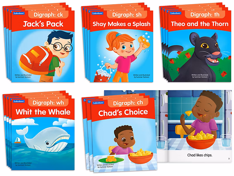 Digraphs Skill-Building Book Set