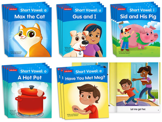Short Vowels Skill-Building Book Set