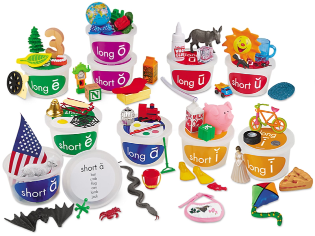 Vowel Teaching Tubs