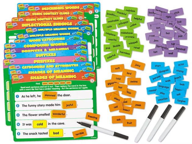 Teaching Vocabulary Skills Activity Center