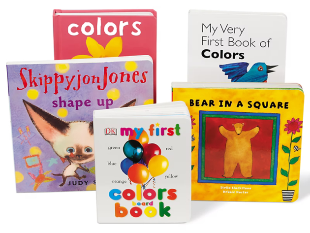 Colours & Shapes Board Book Library