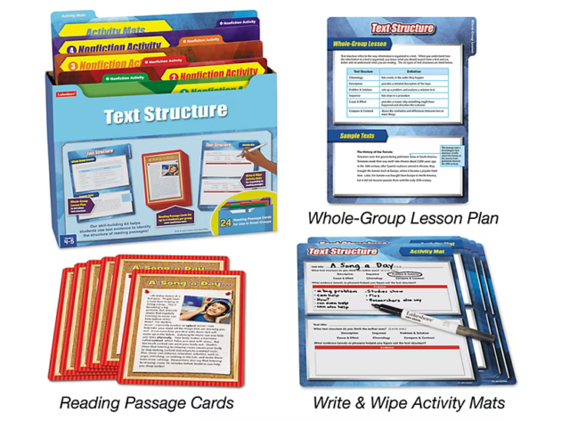 Text Structure Finding Evidence Kit - Gr. 4-5
