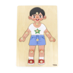 Body Parts Puzzle - Boy (12pcs)