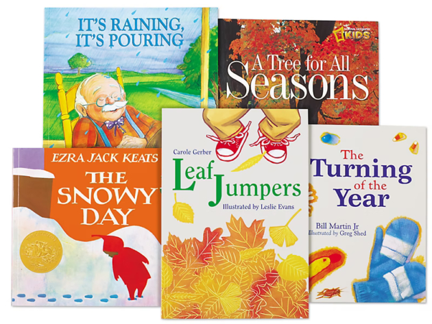 Seasons and Weather Theme Books