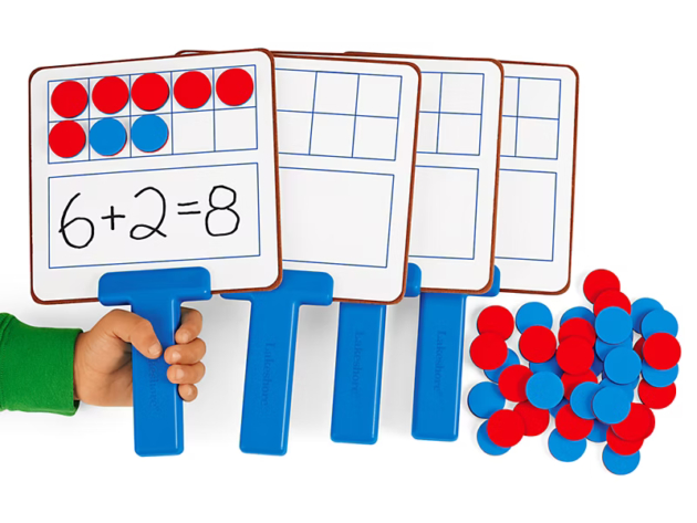 Ten-Frames Magnetic Answer Boards