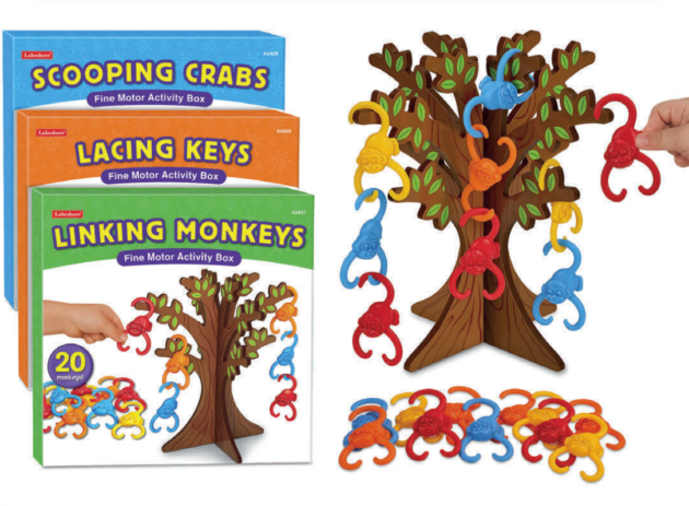 LACING KEYS TODDLER ACTIVITY BOX