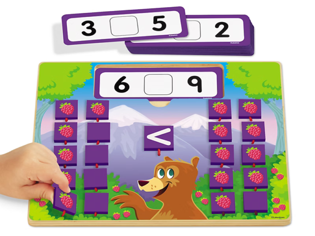 Comparing Numbers Flip & Solve Board