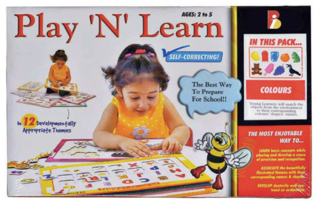 PLAY AND LEARN PUZZLES- COLOURS
