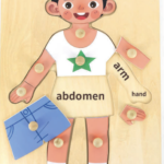 Body Parts Puzzle - Boy (12pcs) - Image 2