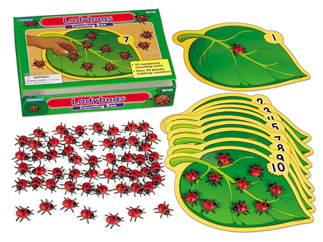 Ladybugs Counting Box