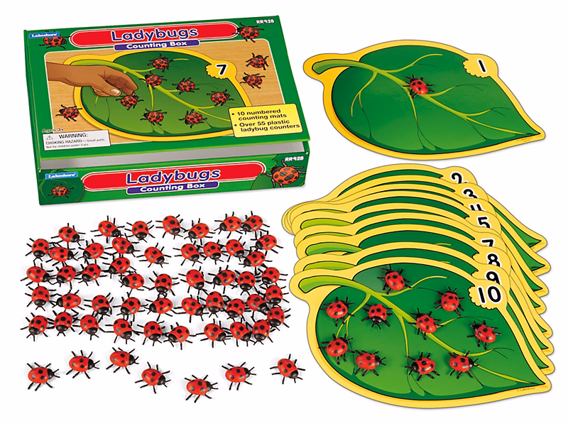 Ladybugs Counting Box